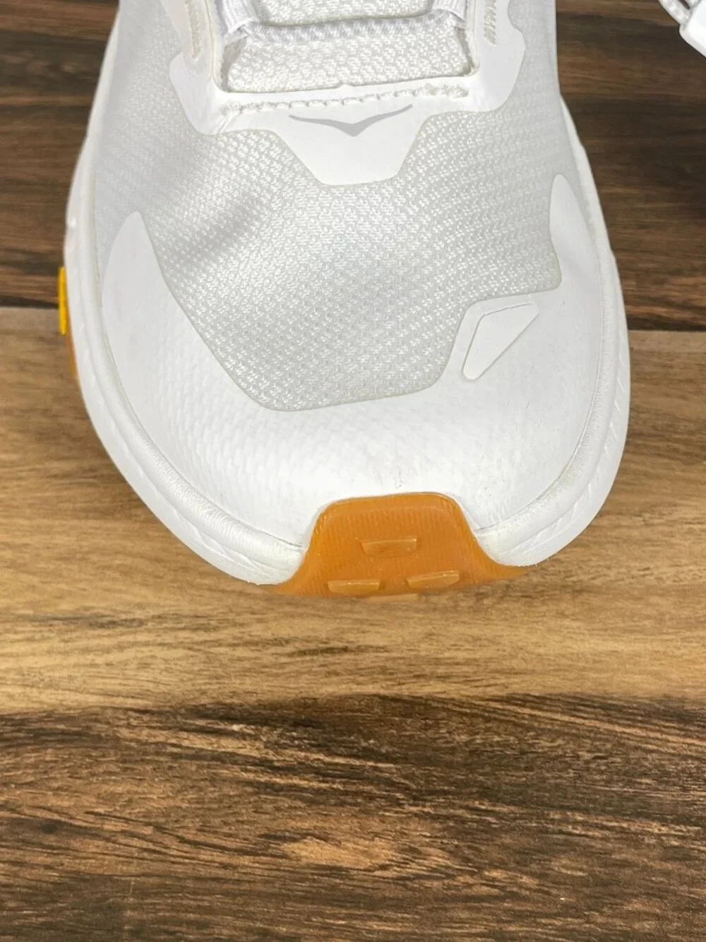 Hoka One One Transport Running Shoes Womens 8.5 White All Terrain Vibram Sneaker